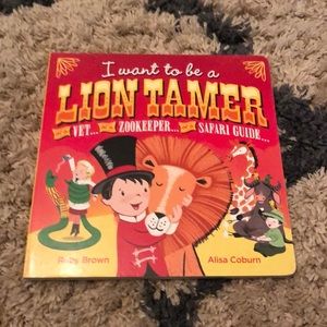 📚 Usborne I Want To Be A Lion Tamer book 📚